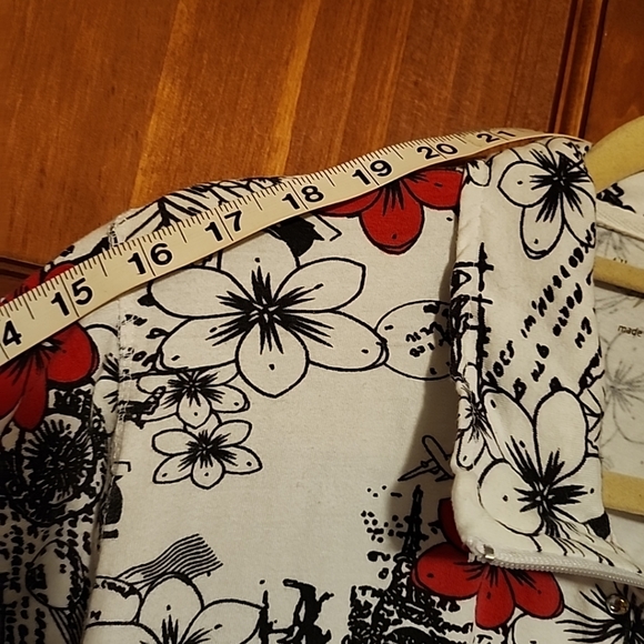 Allyson Whitmore Woman's Size XL Bejeweled Jacket travel to France theme - Picture 8 of 14